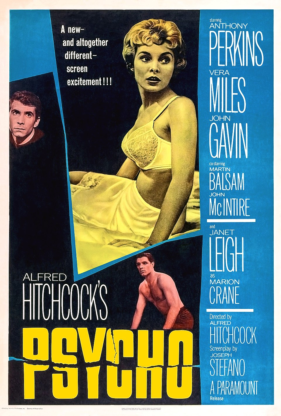 ΨΥΧΩ (PSYCHO) -1960 | ΒΡΑΔΙΕΣ ΣΙΝΕΜΑ ΜΕ ΤΗ ΚΙ.ΛΕ.ΚΩ